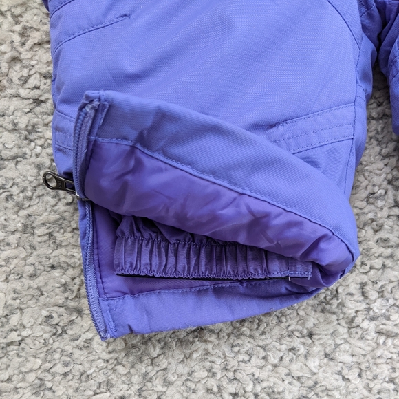 L.L. BEAN Infants' Cold Buster Snow Bib, 6-12M, Purple - Picture 5 of 8